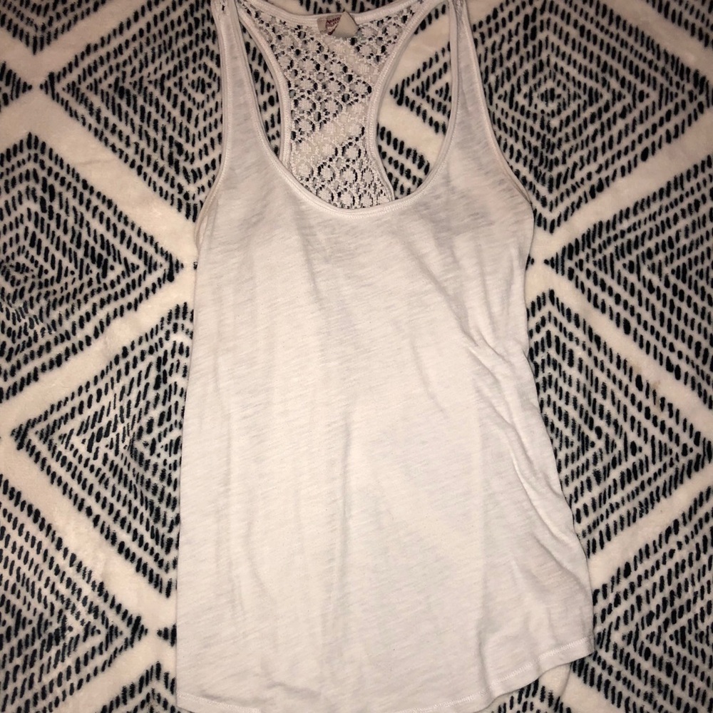 White tank top